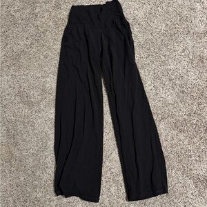 Aerie Black Wide Leg Leggings